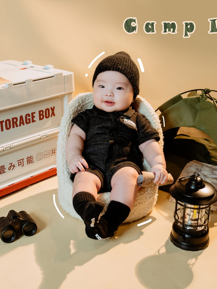 Birthday milestone baby portrait at Famous Bridal Kuantan